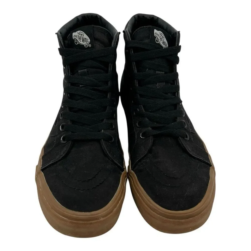 VANS Unisex Skate Sk8-Hi Reissue Athletic Skateboard Shoes Black Size 9/7.5